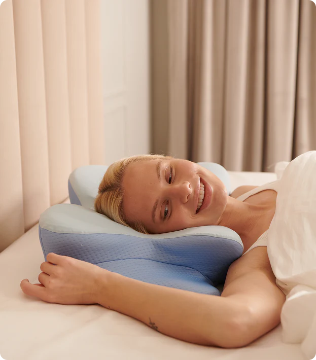 Derila Ergo Cervical Pillow Supporting Full Spinal Alignment